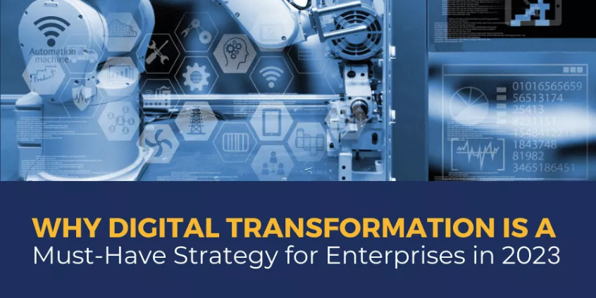 Why Digital Transformation  is a Must-Have Strategy for Enterprises in 2023